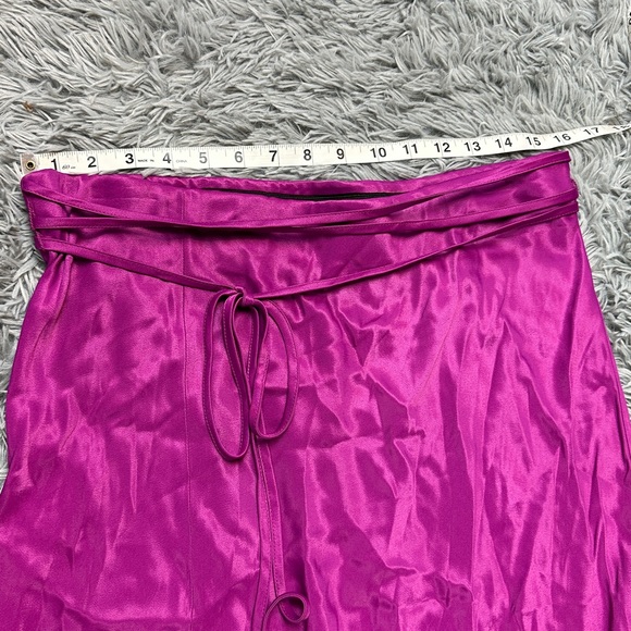 Anthropologie Slim Slip Midi Skirt size L - Picture 8 of 10